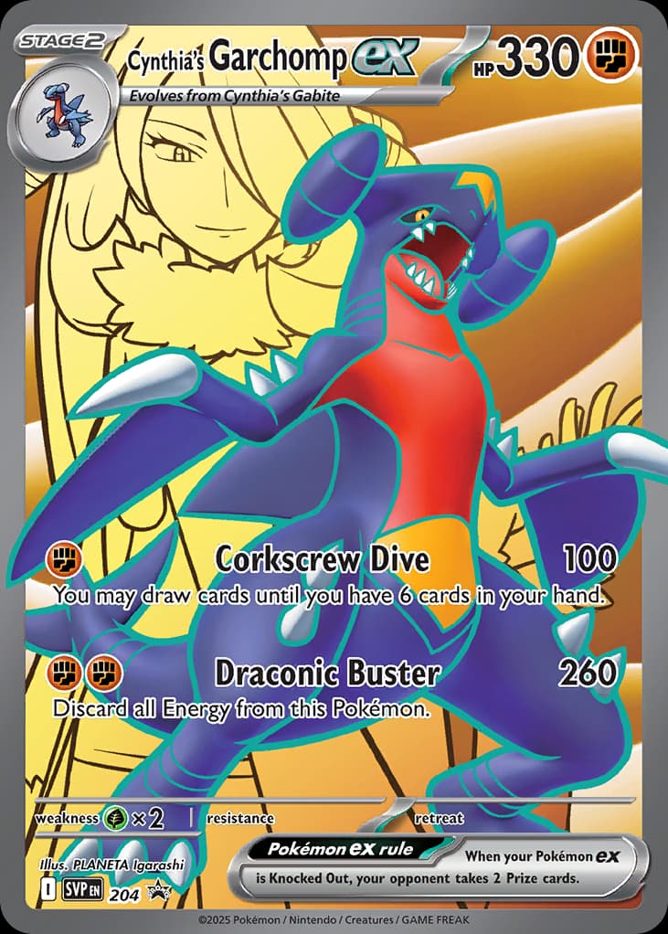 Cynthia's Garchomp ex
