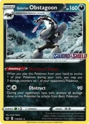 Galarian Obstagoon