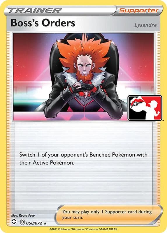 Boss's Orders (Lysandre)