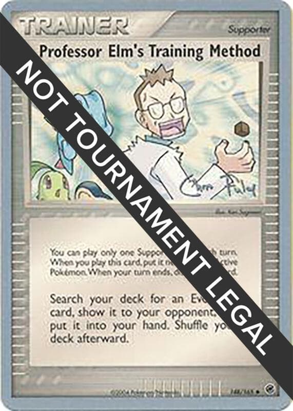 Professor Elm's Training Method