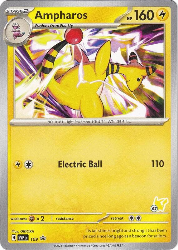 Ampharos - Pikachu