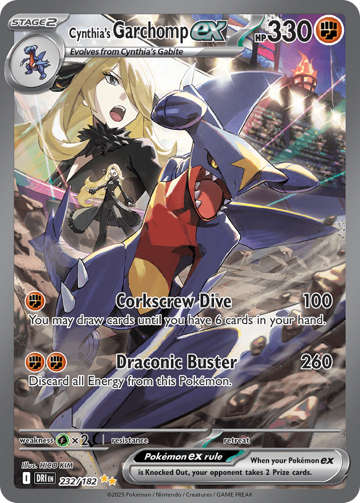 Cynthia's Garchomp ex
