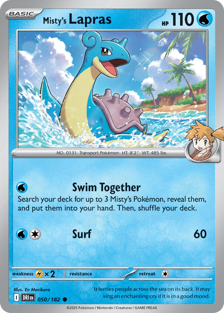 Misty's Lapras