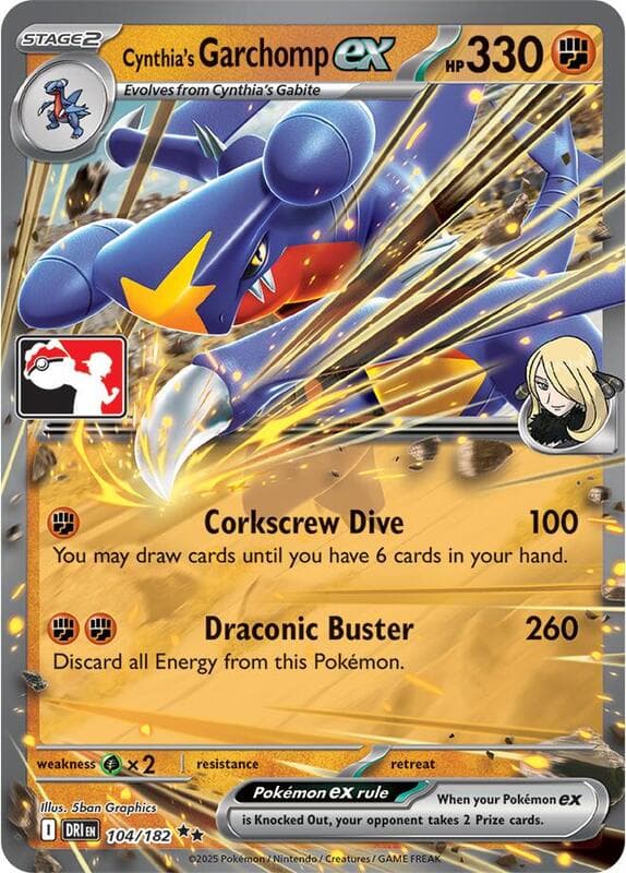 Cynthia's Garchomp ex